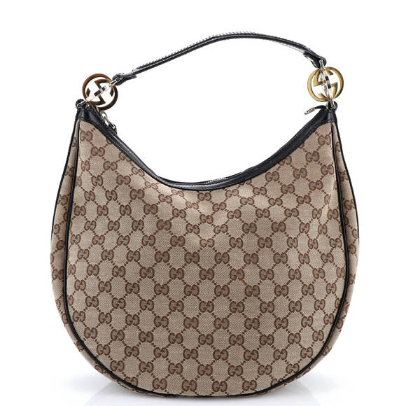 Gucci Medium Twins Hobo GG Canvas - Picture 1 of 7